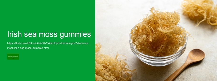 irish sea moss benefits and side effects